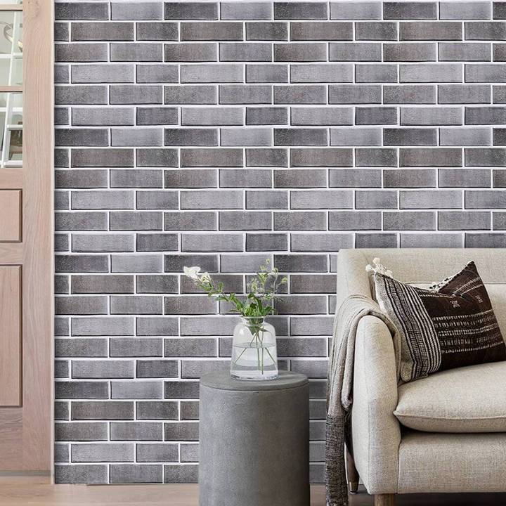 InstantDecor™ PEEL AND STICK 3D Wall Tiles (9.8 sq ft per pack)