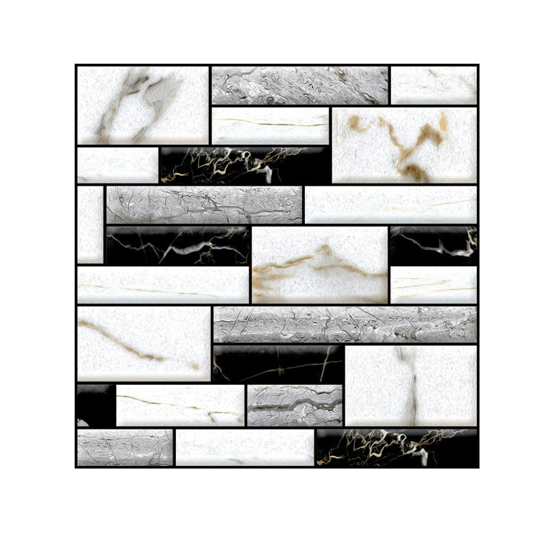 InstantDecor™ PEEL AND STICK 3D Wall Tiles (9.8 sq ft per pack)